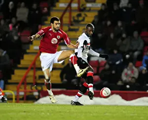 Bristol City V Charlton Athletic Prints: Bristol City vs Charlton Athletic: A Football Rivalry from the 08-09 Season