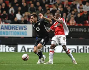 Framed Print : Bristol City vs. Charlton Athletic: A Football Rivalry - Season 08-09