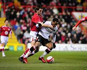 Bristol City V Charlton Athletic Prints: Bristol City vs Charlton Athletic: A Football Rivalry - Season 08-09