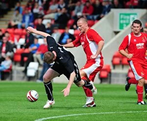 Images Dated 18th July 2009: Bristol City vs. Cheltenham Town: Clash of Rivals - Pre-Season Friendly (09-10)