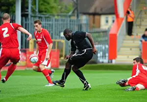 Pre Season Friendly Prints: Bristol City vs. Cheltenham Town: Pre-Season Friendly - Season 09-10