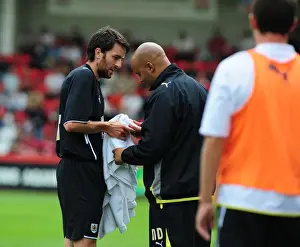 Pre Season Friendly Prints: Bristol City vs. Cheltenham Town: Pre-Season Friendly - Season 09-10
