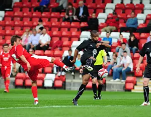 Pre Season Friendly Prints: Bristol City vs. Cheltenham Town: Pre-Season Friendly - Season 09-10