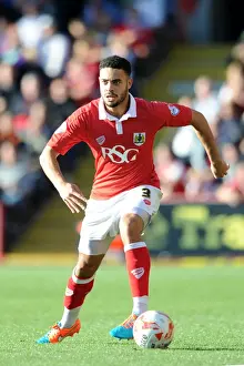Bristol City V Chesterfield Prints: Bristol City vs Chesterfield: Derrick Williams in Action at Ashton Gate