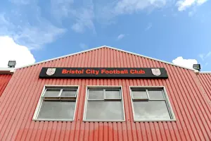 Bristol City V Chesterfield Prints: Bristol City vs Chesterfield: A Football Rivalry at Ashton Gate