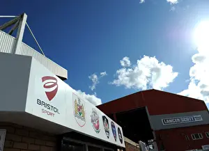 Bristol City V Chesterfield Prints: Bristol City vs Chesterfield: A Football Rivalry in Sky Bet League One at Ashton Gate
