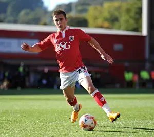 Bristol City V Chesterfield Prints: Bristol City vs Chesterfield: Joe Bryan in Action at Ashton Gate, Sky Bet League One