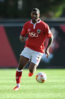 Bristol City V Chesterfield Prints: Bristol City vs Chesterfield: Mark Little in Action at Ashton Gate, Sky Bet League One