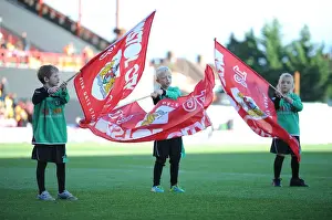 Bristol City V Chesterfield Prints: Bristol City vs. Chesterfield: Sky Bet League One Clash at Ashton Gate - Guard of Honor