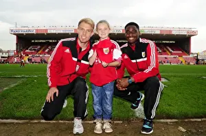 Bristol City V Colchester United Prints: Bristol City vs Colchester United: A Football Rivalry in Sky Bet League One at Ashton Gate - September 2013