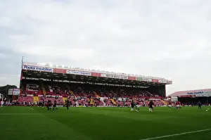 Bristol City V Colchester United Prints: Bristol City vs Colchester United: A Football Rivalry in Sky Bet League One at Ashton Gate (September 2013)