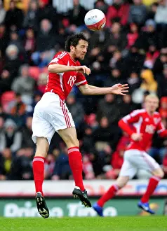 Bristol City vs Coventry City: Cole Skuse in Action at Ashton Gate Stadium, 2012