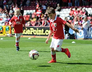 Fan Prints: Bristol City vs Coventry City: Excitement at Ashton Gate Stadium, 2015 (Football Match)