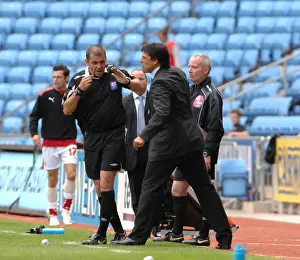Coventry City V Bristol City Prints: Bristol City vs Coventry City: A Football Rivalry - Season 08-09