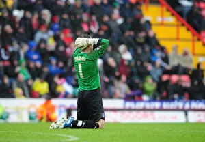 Bristol City V Coventry City Prints: Bristol City vs Coventry City: Joe Murphy in Action at Ashton Gate Stadium, 2012