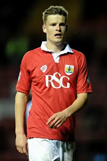 Bristol City V Coventry City Prints: Bristol City vs Coventry City: Matt Smith in Action at Ashton Gate Stadium