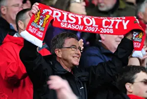Framed Print : Bristol City vs Coventry City Rivalry: A Football Showdown at Ashton Gate Stadium - April 9, 2012