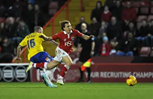 Bristol City vs Crawley Town: Keith Keane Fouls Luke Freeman