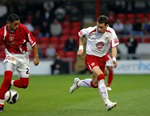 Crewe Alexandra V Bristol City Prints: Bristol City vs Crewe Alexandra: A Football Rivalry from the 08-09 Season