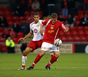 Crewe Alexandra V Bristol City Prints: Bristol City vs Crewe Alexandra: Season 08-09 Football Showdown
