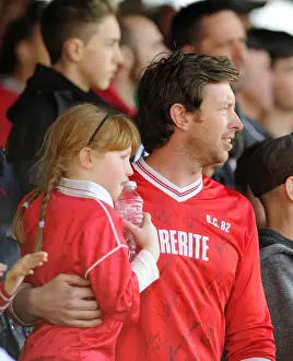 Bristol City vs Crewe: Passionate East End Fan at Ashton Gate, Sky Bet League One (2014)