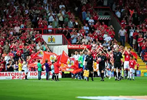 Bristol City V Crystal Palace Prints: Bristol City vs Crystal Palace: 09-10 Season Showdown - A Football Rivalry Unfolds