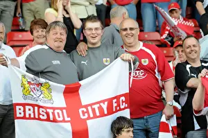Framed Print : Bristol City vs. Crystal Palace: The Epic Play-Off Showdown (07-08)