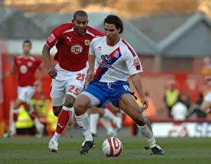 Bristol City V Crystal Palace Prints: Bristol City vs. Crystal Palace: A Football Rivalry - Season 08-09