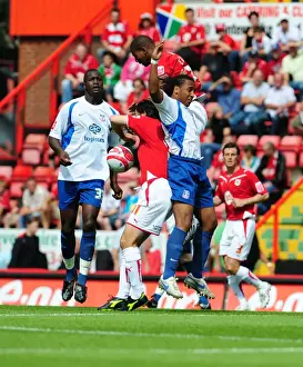 Bristol City V Crystal Palace Prints: Bristol City vs. Crystal Palace: A Football Rivalry - Season 09-10