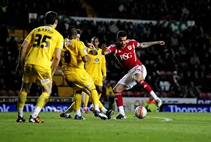 Bristol City V Crystal Palace Prints: Bristol City vs. Crystal Palace: A Football Rivalry - Season 11-12