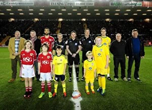 Images Dated 14th February 2012: Bristol City vs Crystal Palace: A Football Showdown - Season 11-12