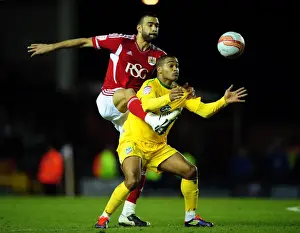 Bristol City vs Crystal Palace: Liam Fontaine vs Jemaine Easter Battle in Championship Match, 14/02/2012
