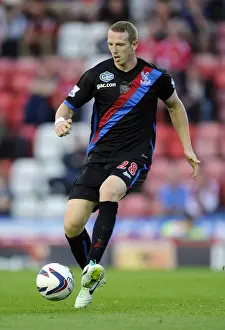 Round 2 Prints: Bristol City vs Crystal Palace: Peter Ramage in Action at Ashton Gate, 2013
