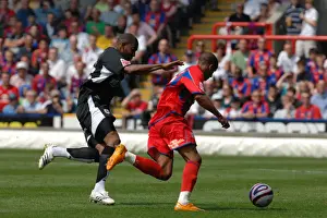 Framed Print : Bristol City vs. Crystal Palace: Play-Off Semifinal First Leg - Season 07-08