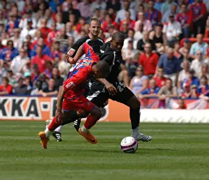 Framed Print : Bristol City vs Crystal Palace: Play-Off Semifinal First Leg - Season 07-08