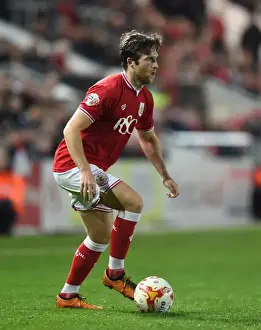 Bristol City vs Derby County: Adam Matthews in Action at Ashton Gate Stadium (190416)