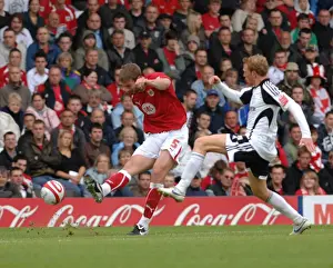 Bristol City V Derby County Prints: Bristol City vs Derby County: A Football Rivalry - Season 08-09