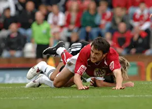 Bristol City V Derby County Prints: Bristol City vs Derby County: A Football Rivalry - Season 08-09