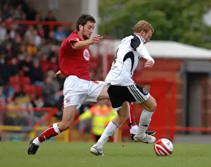 Bristol City V Derby County Prints: Bristol City vs Derby County: A Football Rivalry - Season 08-09