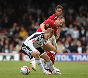 Bristol City V Derby County Prints: Bristol City vs Derby County: A Football Rivalry - Season 08-09