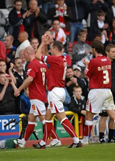 Bristol City V Derby County Prints: Bristol City vs Derby County: A Football Rivalry - Season 08-09