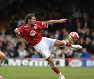 Bristol City V Derby County Prints: Bristol City vs Derby County: A Football Rivalry - Season 08-09