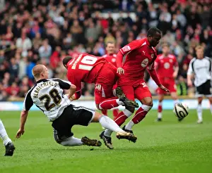Derby County V Bristol City Prints: Bristol City vs. Derby County: A Football Rivalry - Season 08-09