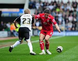 Derby County V Bristol City Prints: Bristol City vs. Derby County: A Football Rivalry - Season 08-09