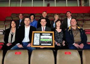 Framed Print : Bristol City vs Derby County: A Football Rivalry - Season 11-12