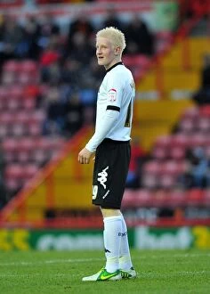 Bristol City v Derby County Collection: Bristol City vs Derby County: Will Hughes in Action