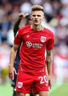Images Dated 17th September 2016: Bristol City vs Derby County: Jamie Paterson in Action at Ashton Gate Stadium, 2016