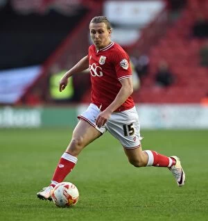 Images Dated 19th April 2016: Bristol City vs Derby County: Luke Freeman in Action at Ashton Gate Stadium, 2016