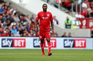 Images Dated 17th September 2016: Bristol City vs Derby County: Mark Little in Action at Ashton Gate Stadium, 2016