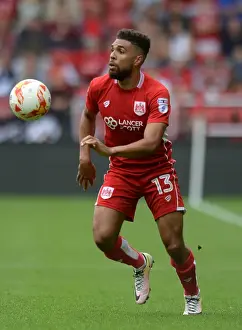 Bristol City V Derby County Prints: Bristol City vs Derby County: Scott Golbourne in Action at Ashton Gate Stadium (September 17)